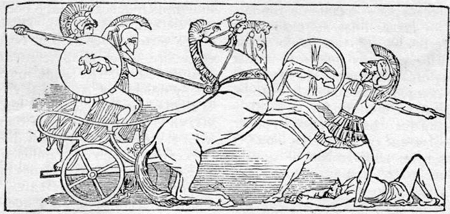 Atenea y Diomedes